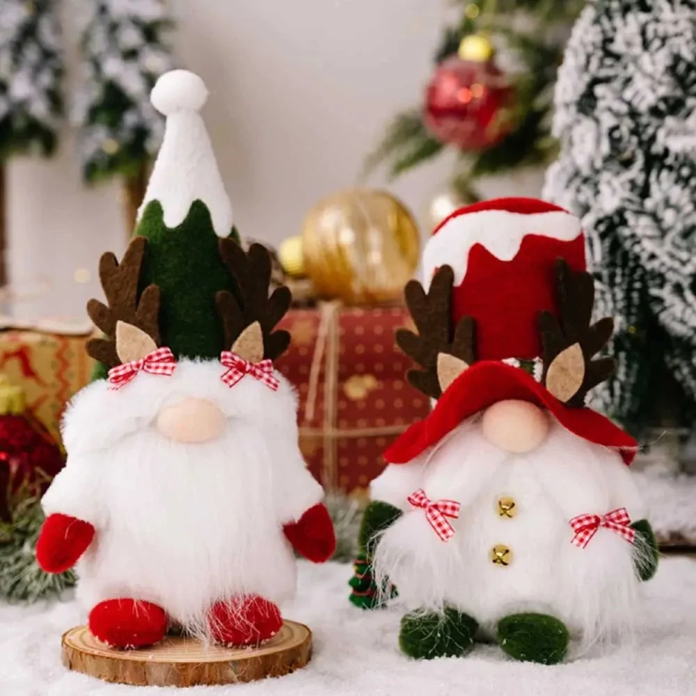 Set of Reindeer Holiday Gnomes